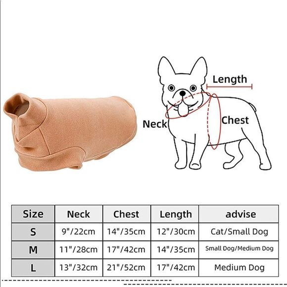 Cute Cat or Small Dog Sweater- New - Picture 3 of 4